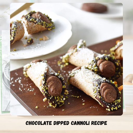 Chocolate Dipped Cannoli Recipe