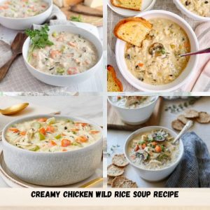 Creamy Chicken Wild Rice Soup Recipe