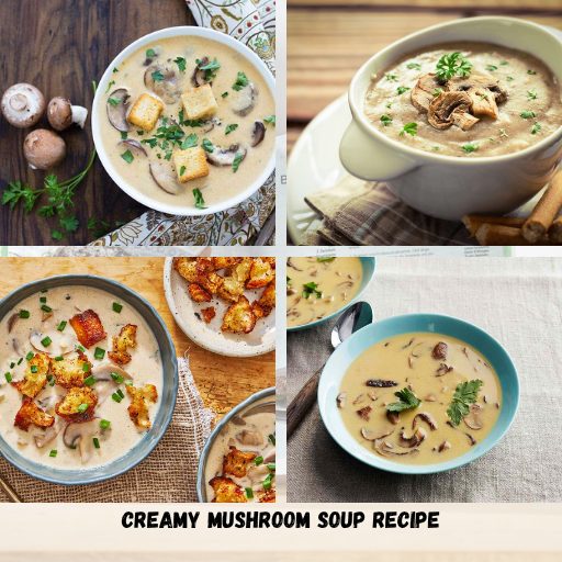 Creamy Mushroom Soup Recipe