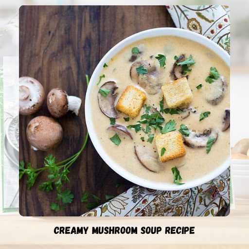 Creamy Mushroom Soup Recipe