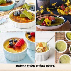 Matcha Crème Brûlée Recipe