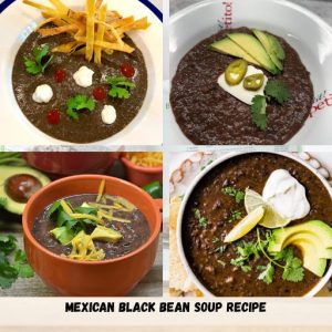 Mexican Black Bean Soup Recipe
