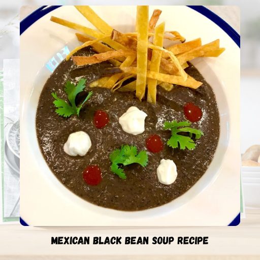 Mexican Black Bean Soup Recipe
