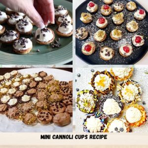 Mini Cannoli Cups Recipe