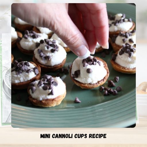 Mini Cannoli Cups Recipe