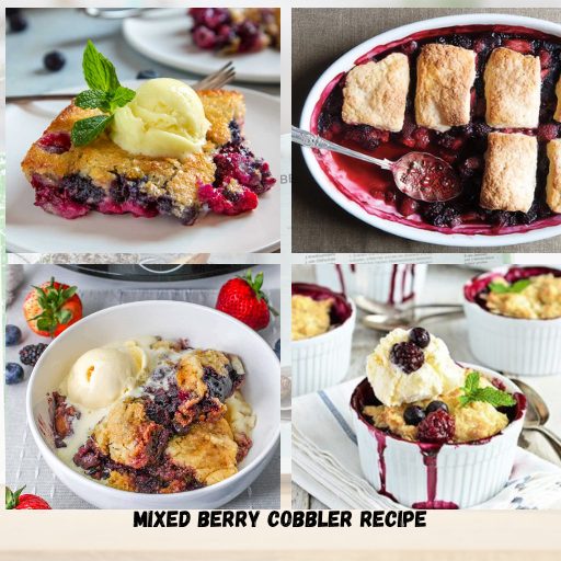 Mixed Berry Cobbler Recipe