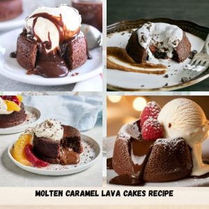 Molten Caramel Lava Cakes Recipe