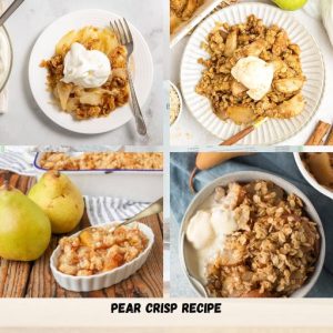 Pear Crisp Recipe