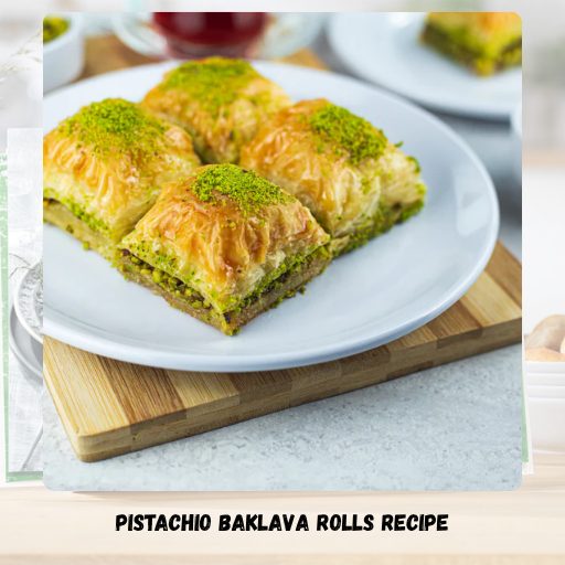 Pistachio Baklava Rolls Recipe