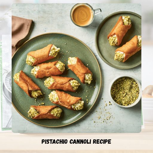 Pistachio Cannoli Recipe