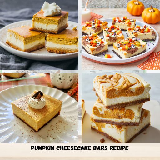 Pumpkin Cheesecake Bars Recipe