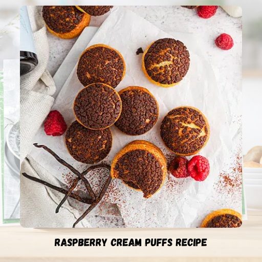 Raspberry Cream Puffs Recipe