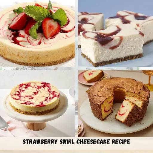 Strawberry Swirl Cheesecake Recipe